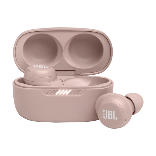JBL Live Free NC+ TWS - Rose - True wireless Noise Cancelling earbuds - Hero
